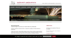 Desktop Screenshot of donatigiovanni.it
